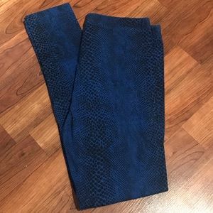Snake Print Leggings
